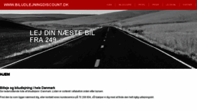 What Biludlejningdiscount.dk website looked like in 2016 (8 years ago)