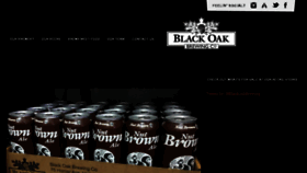What Blackoakbeer.com website looked like in 2016 (8 years ago)