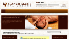 What Blanchmarie.com.br website looked like in 2016 (8 years ago)