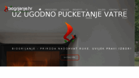 What Biogrijanje.hr website looked like in 2016 (7 years ago)