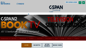 What Booktv.org website looked like in 2016 (8 years ago)