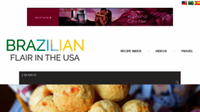 What Brazilianflairintheusa.com website looked like in 2016 (7 years ago)
