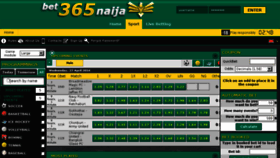 What Bet365naija.com website looked like in 2016 (8 years ago)