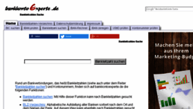 What Bankkontoexperte.de website looked like in 2016 (8 years ago)