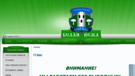 What Belayavezha.by website looked like in 2016 (7 years ago)