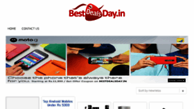 What Bestdealsday.in website looked like in 2016 (8 years ago)