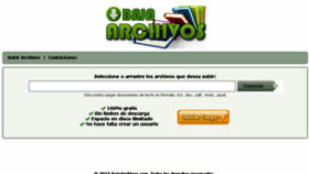 What Bajaarchivos.com website looked like in 2016 (8 years ago)