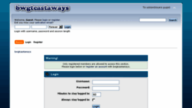 What Bwgtcastaways.tk website looked like in 2016 (8 years ago)