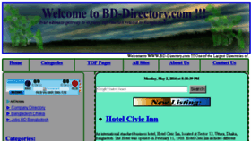 What Bd-directory.com website looked like in 2016 (8 years ago)