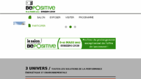 What Bepositive-events.com website looked like in 2016 (8 years ago)