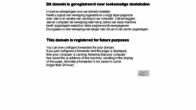 What Broeken.nl website looked like in 2016 (7 years ago)