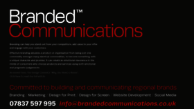 What Brandedcommunications.co.uk website looked like in 2016 (8 years ago)