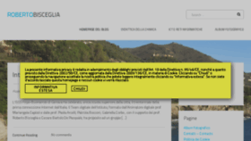 What Bisceglia.eu website looked like in 2016 (8 years ago)