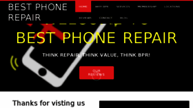 What Bestphonerepair.com website looked like in 2016 (8 years ago)