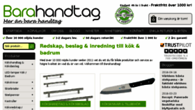What Barahandtag.se website looked like in 2016 (8 years ago)