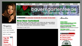 What Bauerngartenfee.de website looked like in 2016 (8 years ago)