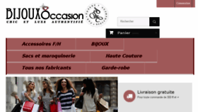 What Bijoux-occasion.com website looked like in 2016 (8 years ago)