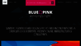 What Bluepink.ro website looked like in 2016 (7 years ago)