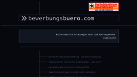 What Bewerbungsbuero.com website looked like in 2016 (7 years ago)