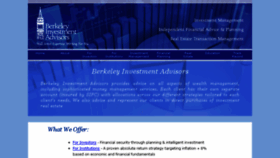 What Berkeleyinvestment.com website looked like in 2016 (7 years ago)