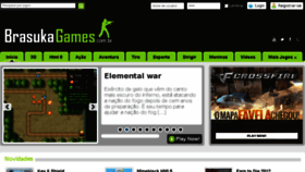 What Brasukagames.com.br website looked like in 2016 (10 years ago)