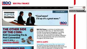 What Bdophafinance.com website looked like in 2016 (8 years ago)