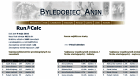 What Byledobiec.pl website looked like in 2016 (8 years ago)