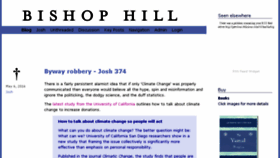 What Bishop-hill.net website looked like in 2016 (8 years ago)
