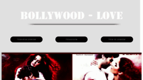 What Bollywood-love.com website looked like in 2016 (8 years ago)