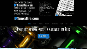 What Bmxultra.com website looked like in 2016 (8 years ago)