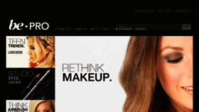 What Beprocosmetics.com website looked like in 2016 (7 years ago)