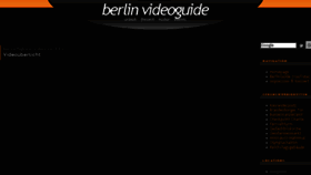 What Berlin-videoguide.de website looked like in 2016 (8 years ago)
