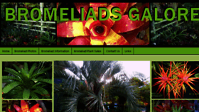 What Bromeliadsales.com website looked like in 2016 (8 years ago)