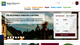 What Banskastiavnica.travel website looked like in 2016 (8 years ago)