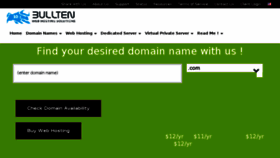What Bullten.com website looked like in 2016 (7 years ago)