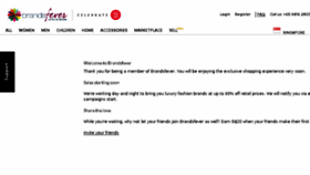 What Brandsfever.ph website looked like in 2016 (8 years ago)
