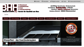 What Bauherrenhilfe.org website looked like in 2016 (7 years ago)