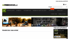 What Bikesportive.com website looked like in 2016 (7 years ago)