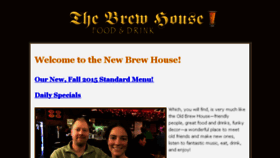 What Brewhouse.com website looked like in 2016 (7 years ago)