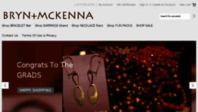 What Brynmckenna.com website looked like in 2016 (7 years ago)