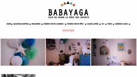 What Babayaga-magazine.com website looked like in 2016 (8 years ago)
