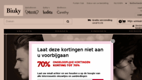 What Biuky.nl website looked like in 2016 (7 years ago)
