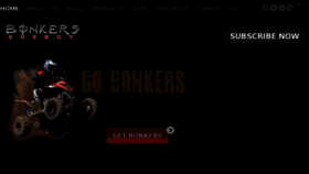 What Bonkersenergy.com website looked like in 2016 (7 years ago)