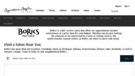 What Borics.com website looked like in 2016 (7 years ago)
