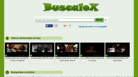 What Buscalox.com website looked like in 2016 (7 years ago)