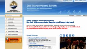 What Bev-eissport.de website looked like in 2016 (7 years ago)