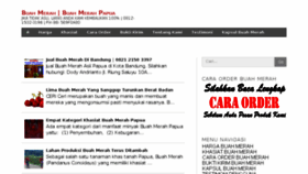 What Buahmerahpapua.web.id website looked like in 2016 (7 years ago)