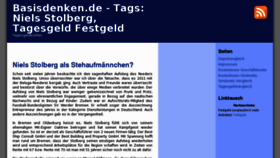 What Basisdenken.de website looked like in 2016 (7 years ago)