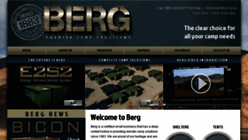 What Bergco.com website looked like in 2016 (7 years ago)