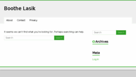 What Boothelasik.org website looked like in 2016 (7 years ago)